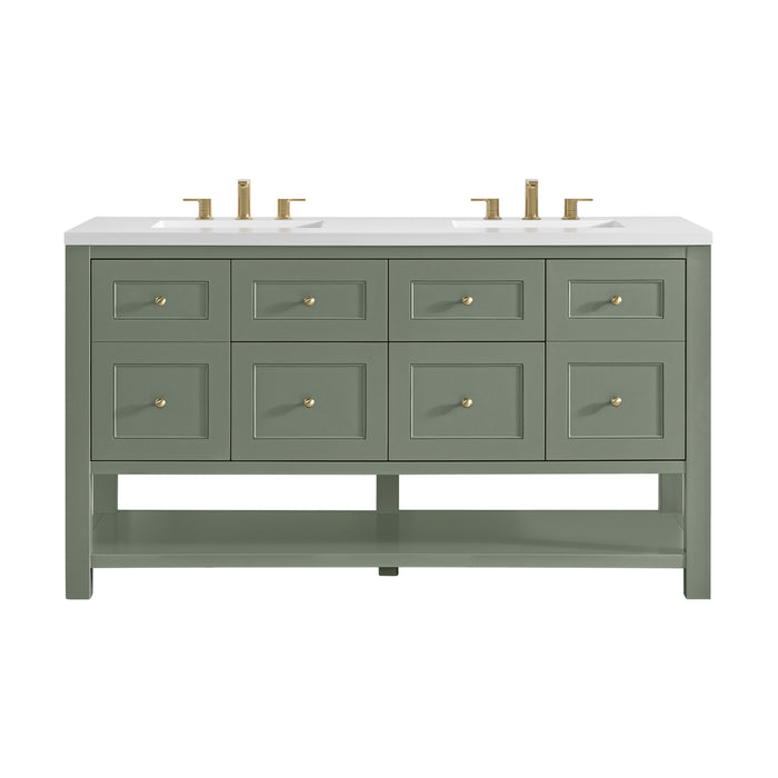Breckenridge 60" Double Vanity, Serenity Blue
