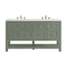 Breckenridge 60" Double Vanity, Serenity Blue