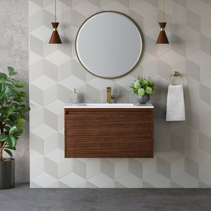 James Martin Mantova 35.4" Single Bathroom Vanity