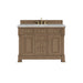 Brookfield 48" Single Vanity, Honey Oak w/ 3 CM Victorian Silver Silestone Top w/ FreePower Wireless Charger