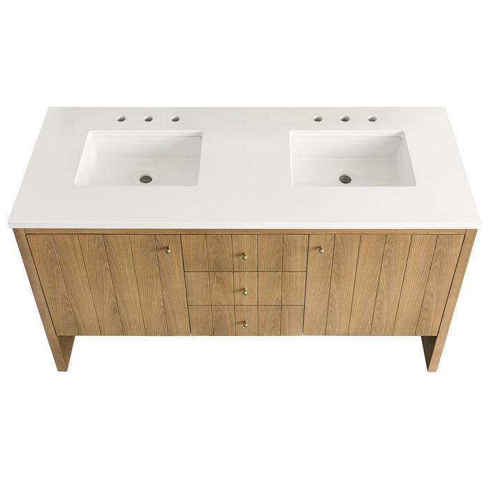 James Martin Vanities Hudson 60" Double Vanity