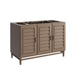 Portland 48" Single Vanity Cabinet, Whitewashed Walnut