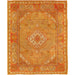 Pasargad Home Antique Oushak Collection Gold Lamb's Wool Area Rug-10' 4" X 12'11" 35310
