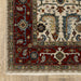 Oriental Weavers Aberdeen 144D1 Ivory/ Red 6'7"" x 9'6"" Indoor Area Rug A144D1200296ST
