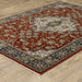 Oriental Weavers Aberdeen 4151R Red/ Blue 7'10"" x 10'10"" Indoor Area Rug A4151R240340ST
