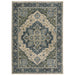 Oriental Weavers Aberdeen 051G1 Blue/ Tan 9'10"" x 12'10"" Indoor Area Rug A051G1300394ST