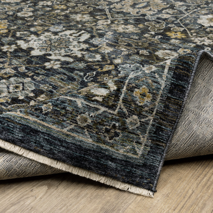 Oriental Weavers Aberdeen 533K1 Blue/ Light Blue 6'7"" x 9'6"" Indoor Area Rug A533K1200296ST