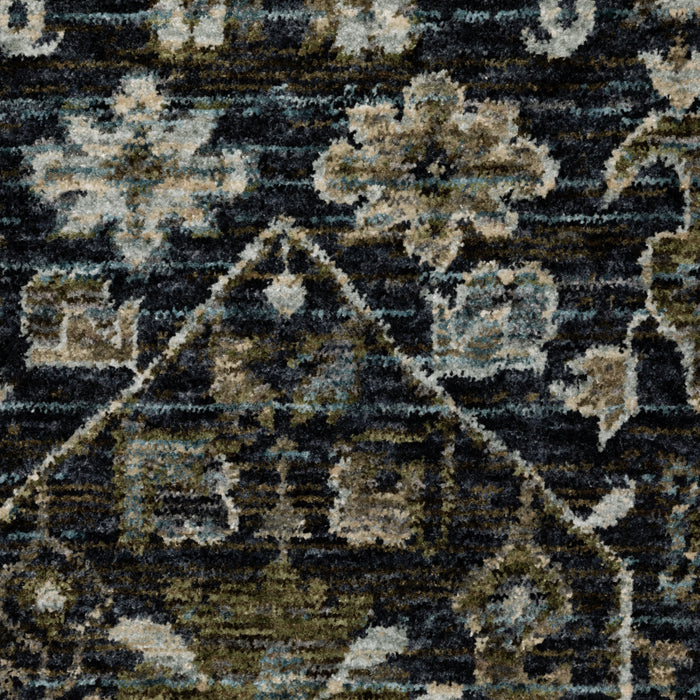 Oriental Weavers Aberdeen 533K1 Blue/ Light Blue 6'7"" x 9'6"" Indoor Area Rug A533K1200296ST