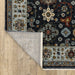 Oriental Weavers Aberdeen 561B1 Blue/ Multi 7'10"" x 10'10"" Indoor Area Rug A561B1240340ST