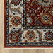 Oriental Weavers Aberdeen 562R1 Red/ Ivory 9'10"" x 12'10"" Indoor Area Rug A562R1300394ST