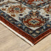 Oriental Weavers Aberdeen 562R1 Red/ Ivory 9'10"" x 12'10"" Indoor Area Rug A562R1300394ST