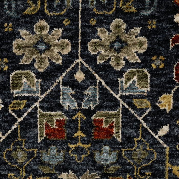 Oriental Weavers Aberdeen 006B1 Blue/ Multi 7'10"" x 10'10"" Indoor Area Rug A006B1240340ST