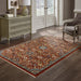 Oriental Weavers Aberdeen 006R1 Red/ Multi 6'7"" x 9'6"" Indoor Area Rug A006R1200296ST