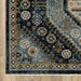 Oriental Weavers Aberdeen 7150B Blue/ Gold 7'10"" x 10'10"" Indoor Area Rug A7150B240340ST