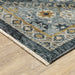 Oriental Weavers Aberdeen 7150B Blue/ Gold 7'10"" x 10'10"" Indoor Area Rug A7150B240340ST