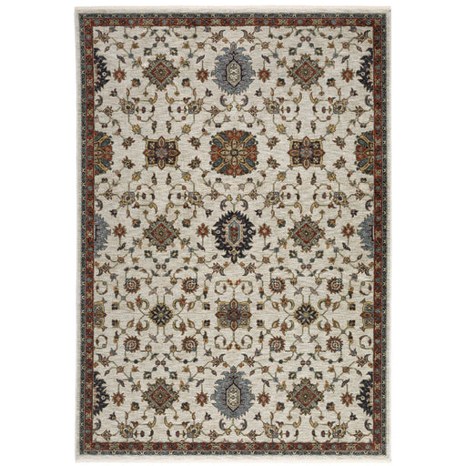 Oriental Weavers Aberdeen 751W1 Ivory/ Multi 9'10"" x 12'10"" Indoor Area Rug A751W1300394ST