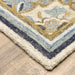 Oriental Weavers Alfresco 28402 Blue/ Ivory 8' x 10' Indoor Area Rug A28402244305ST