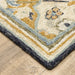 Oriental Weavers Alfresco 28406 Blue/ Gold 8' x 10' Indoor Area Rug ALFRE-0000001
