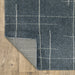 Oriental Weavers Alton 040B9 Blue/ Gray 7'10"" x 10'10"" Indoor Area Rug A040B9240330ST
