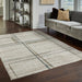 Oriental Weavers Alton 501Z9 Grey/ Teal 9'10"" x 12'10"" Indoor Area Rug A501Z9300390ST
