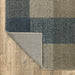 Oriental Weavers Alton 5093X Teal/ Grey 9'10"" x 12'10"" Indoor Area Rug A5093X300390ST