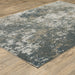 Oriental Weavers Alton 531L9 Teal/ Grey 9'10"" x 12'10"" Indoor Area Rug A531L9300390ST