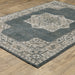 Oriental Weavers Alton 5501B Blue/ Beige 9'10"" x 12'10"" Indoor Area Rug A5501B300390ST