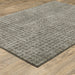 Oriental Weavers Alton 090N9 Grey/ Beige 7'10"" x 10'10"" Indoor Area Rug A090N9240330ST