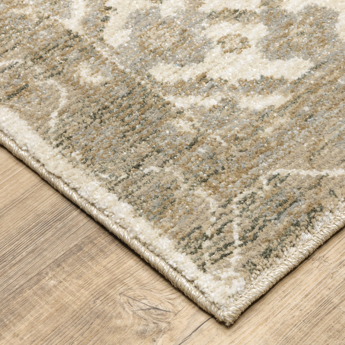 Oriental Weavers Andorra 298C0 Beige/ Ivory 8'6"" x 11'7"" Indoor Area Rug A298C0260370ST