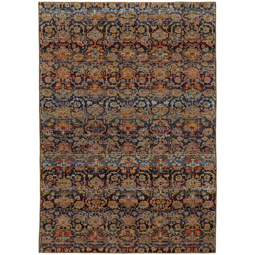 Oriental Weavers Andorra 6836C Multi/ Blue 6'7"" x 9'6"" Indoor Area Rug A6836C200300ST