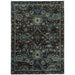 Oriental Weavers Andorra 7124A Navy/ Blue 10' x 13'2"" Indoor Area Rug A7124A305400ST