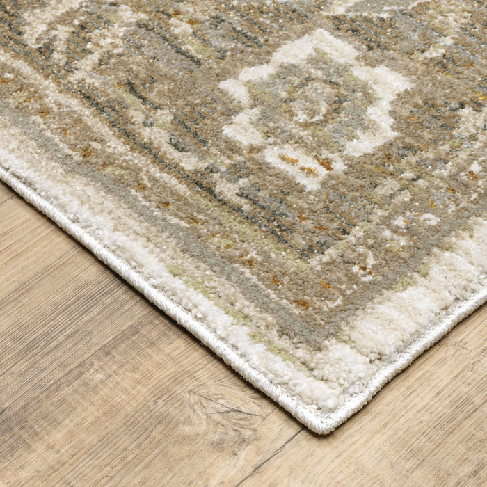 Oriental Weavers Andorra 7939D Beige/ Tan 10' x 13'2"" Indoor Area Rug A7939D305400ST