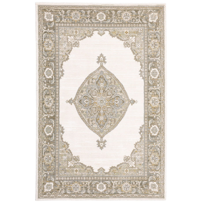 Oriental Weavers Andorra 7939D Beige/ Tan 10' x 13'2"" Indoor Area Rug A7939D305400ST