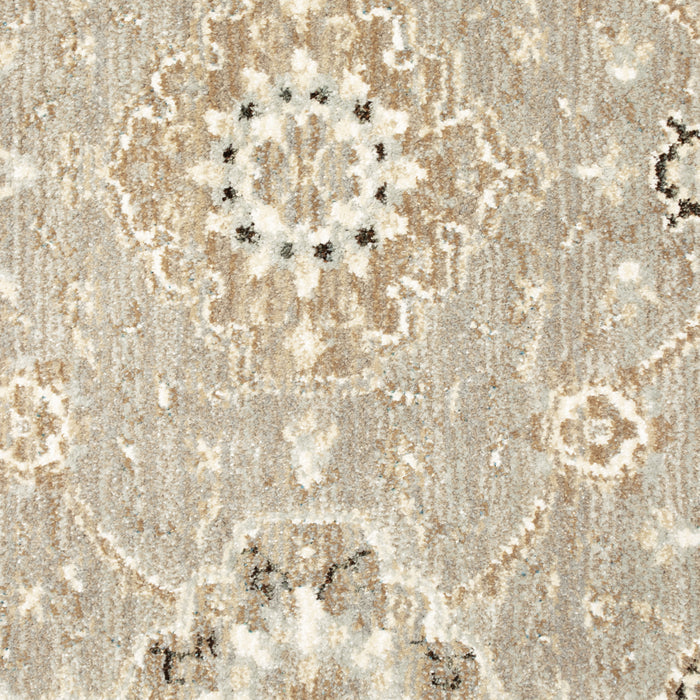 Oriental Weavers Andorra 8929H Grey/ Ivory 10' x 13'2"" Indoor Area Rug A8929H305400ST
