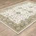 Oriental Weavers Andorra 9537P Ivory/ Grey 7'10"" x 10'10"" Indoor Area Rug A9537P240343ST