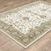 Oriental Weavers Andorra 9537P Ivory/ Grey 10' x 13'2"" Indoor Area Rug A9537P305400ST