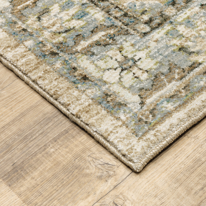 Oriental Weavers Andorra 9818G Beige/ Ivory 8'6"" x 11'7"" Indoor Area Rug A9818G260370ST