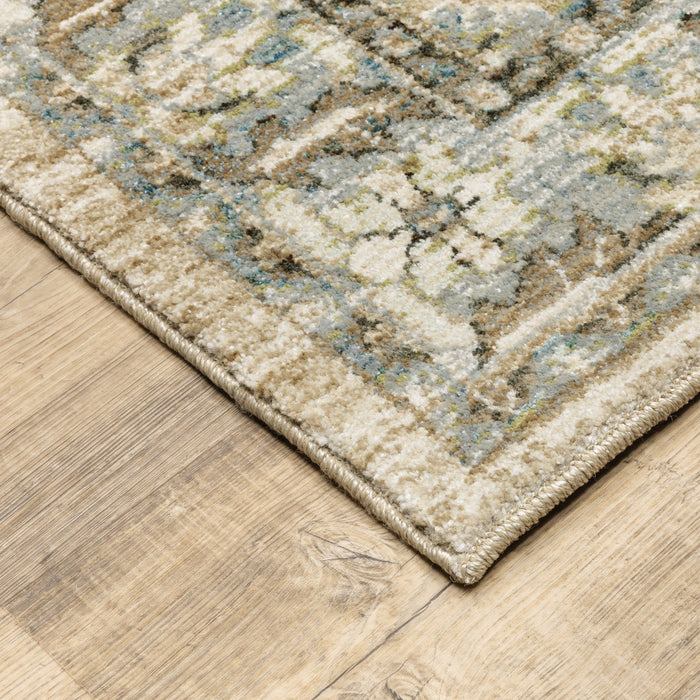 Oriental Weavers Andorra 9818G Beige/ Ivory 7'10"" x 10'10"" Indoor Area Rug A9818G240343ST