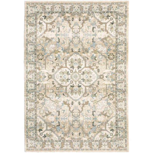 Oriental Weavers Andorra 9818G Beige/ Ivory 7'10"" x 10'10"" Indoor Area Rug A9818G240343ST
