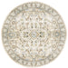 Oriental Weavers Andorra 9818G Beige/ Ivory 7'10"" Round Indoor Area Rug A9818G240RDST