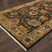 Oriental Weavers Angora 12302 Black/ Ivory 9' x 12' Indoor Area Rug A12302275365ST