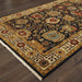 Oriental Weavers Angora 12302 Black/ Ivory 8' x 10' Indoor Area Rug A12302244305ST
