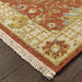 Oriental Weavers Angora 12303 Rust/ Ivory 6' x 9' Indoor Area Rug A12303183275ST