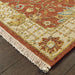 Oriental Weavers Angora 12303 Rust/ Ivory 2'6"" x 10' Indoor Area Rug A12303076305ST