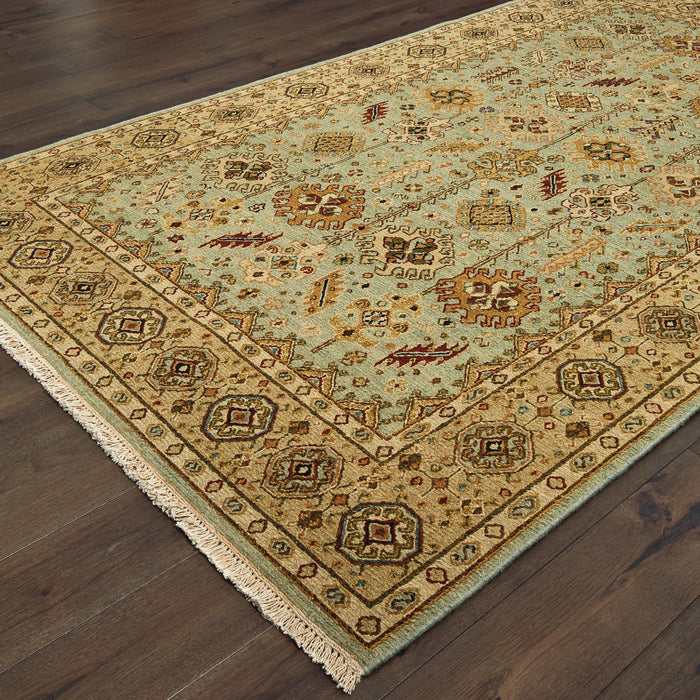 Oriental Weavers Angora 12305 Blue/ Ivory 10' x 14' Indoor Area Rug A12305305427ST