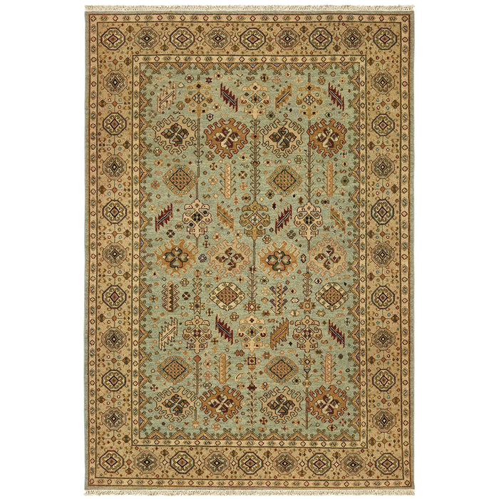 Oriental Weavers Angora 12305 Blue/ Ivory 9' x 12' Indoor Area Rug A12305275365ST