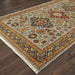 Oriental Weavers Angora 12306 Blue/ Gold 8' x 10' Indoor Area Rug A12306244305ST