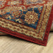 Oriental Weavers Ankara 1802R Red/ Blue 6'7"" x 9'6"" Indoor Area Rug A1802R200290ST