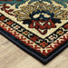 Oriental Weavers Ankara 1803B Blue/ Red 7'10"" x 10'10"" Indoor Area Rug A1803B240330ST