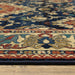 Oriental Weavers Ankara 1803B Blue/ Red 7'10"" x 10'10"" Indoor Area Rug A1803B240330ST
